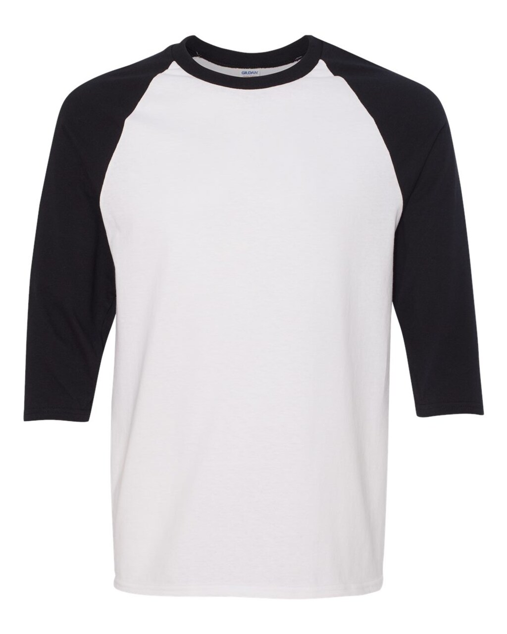 Gildan® Heavy Cotton Raglan Crewneck Three-Quarter Sleeve T-Shirt